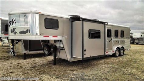 Like New Bison Coach 8414-PR 4-Horse Trailer with Living Quarters 59,995 (dal > dallas) pic hide this posting restore. . Bison stratus express horse trailer